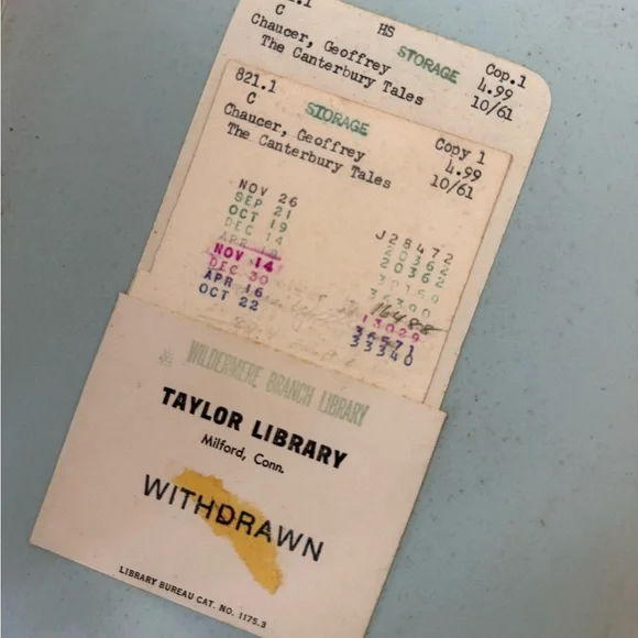 Vintage The Canterbury Tales Special Edition Book - Picture 4 of 5